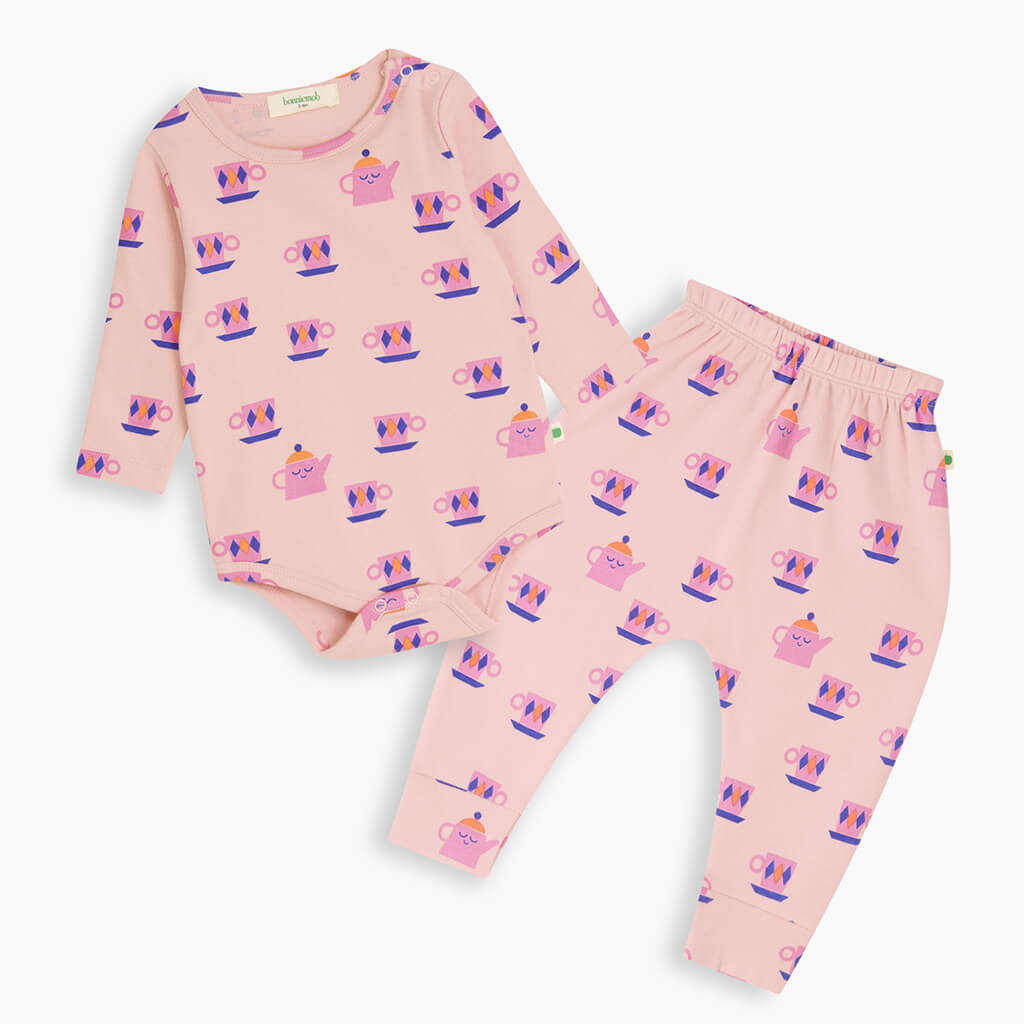 Brook & Braeburn Set - Tea Time Bodysuit & Legging Set