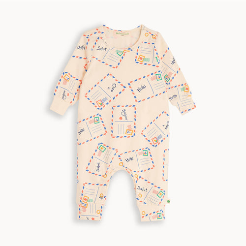 Sicily - Postcard Jersey Baby & Toddler Playsuit