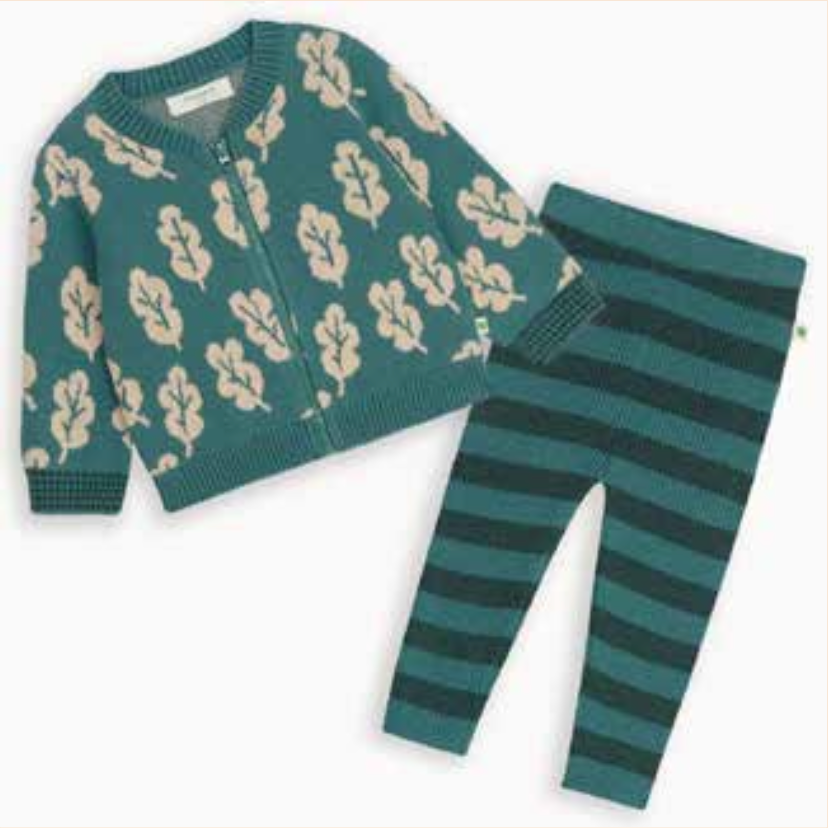 Rusty & Perry Set - Fern Cardigan & Legging Set