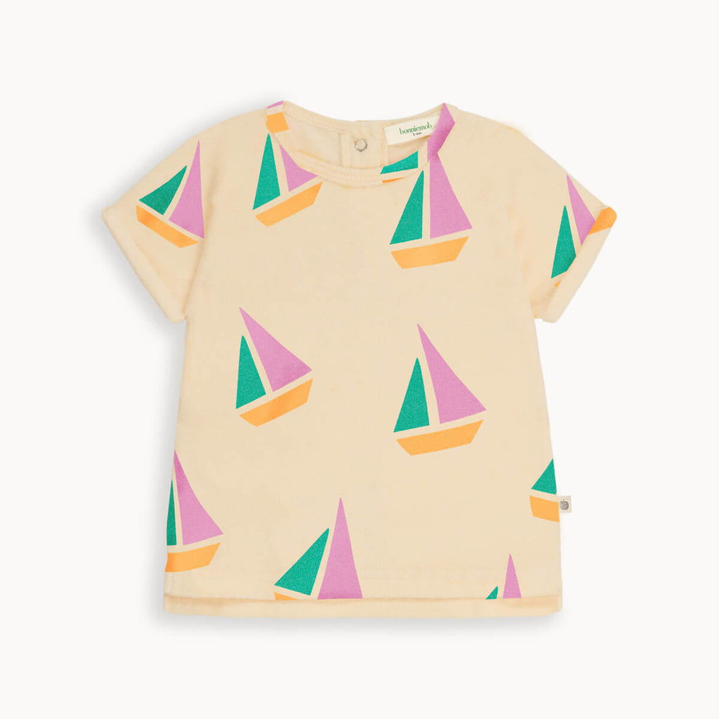 Topper - Pink Sailboat Baby & Kids T-Shirt